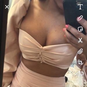 House of CB Blush “Jana” top.